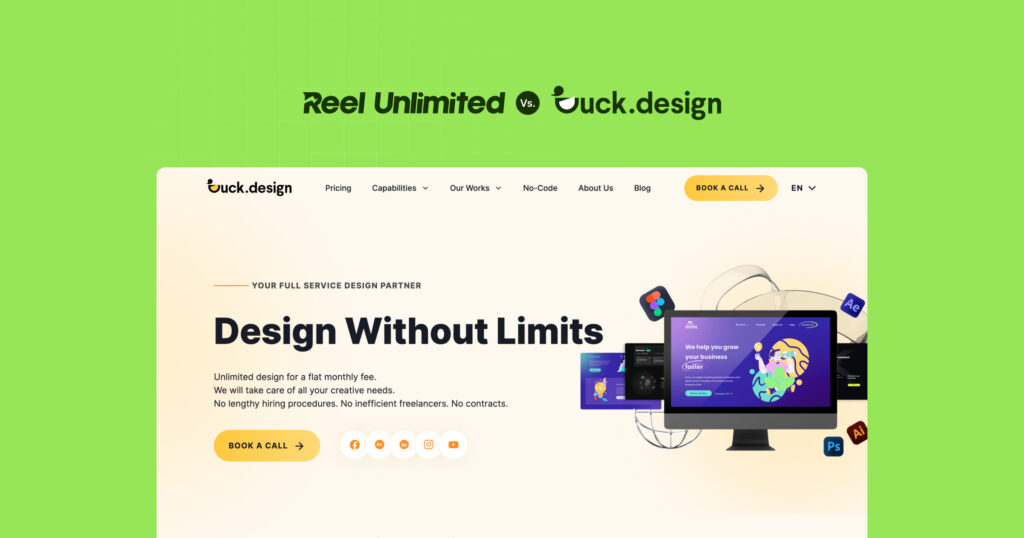 Blog 7 Reel Unlimited Unlimited Graphic Design duck design review and alternative