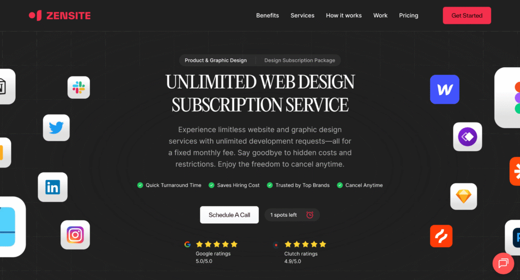 Unlimited Graphic Design and Websites Reel Unlimited
