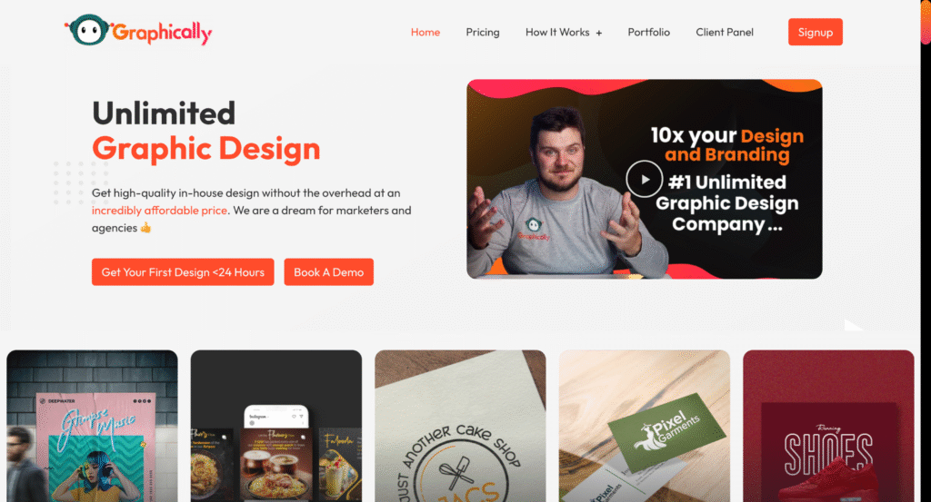 Unlimited Graphic Design and Websites Reel Unlimited