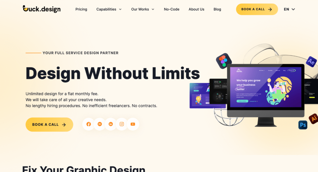 Unlimited Graphic Design and Websites Reel Unlimited
