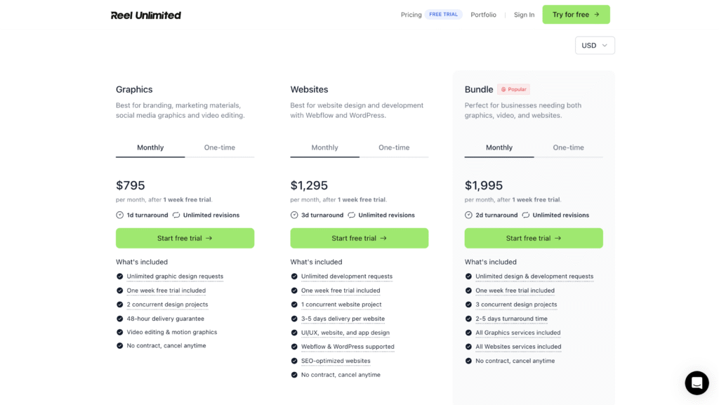 Reel Unlimited Review (2025) 2 Reel Unlimited Unlimited Graphic Design Unlimited Graphic Design and Websites Reel Unlimited