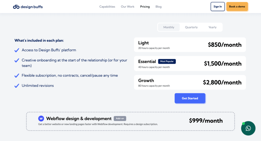 Design Buffs Review and Alternatives (2025) 2 Reel Unlimited Unlimited Graphic Design Unlimited Graphic Design and Websites Reel Unlimited
