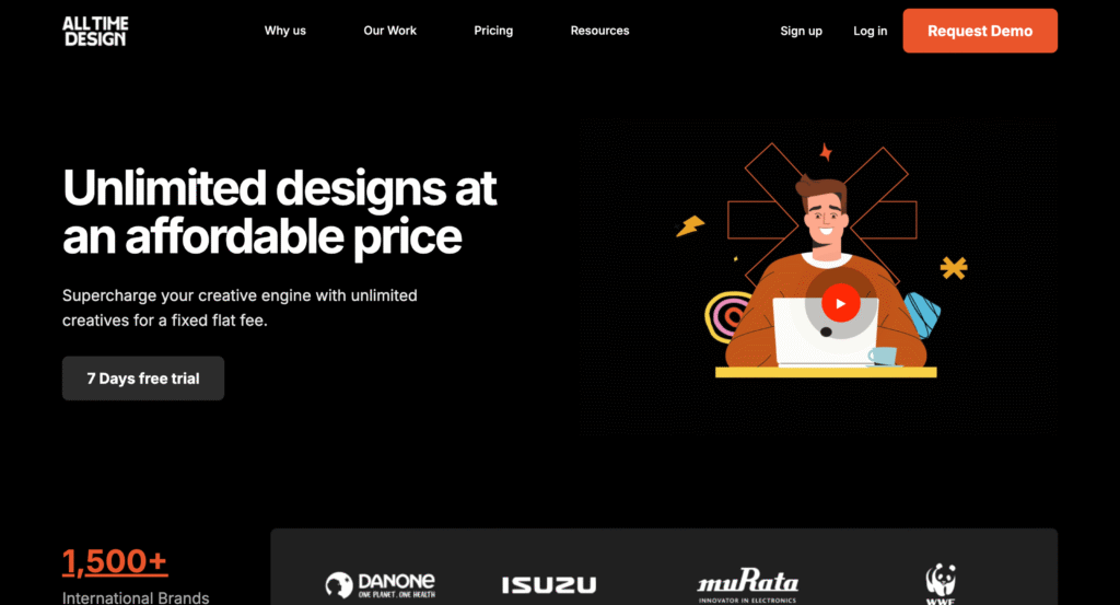Unlimited Graphic Design and Websites Reel Unlimited